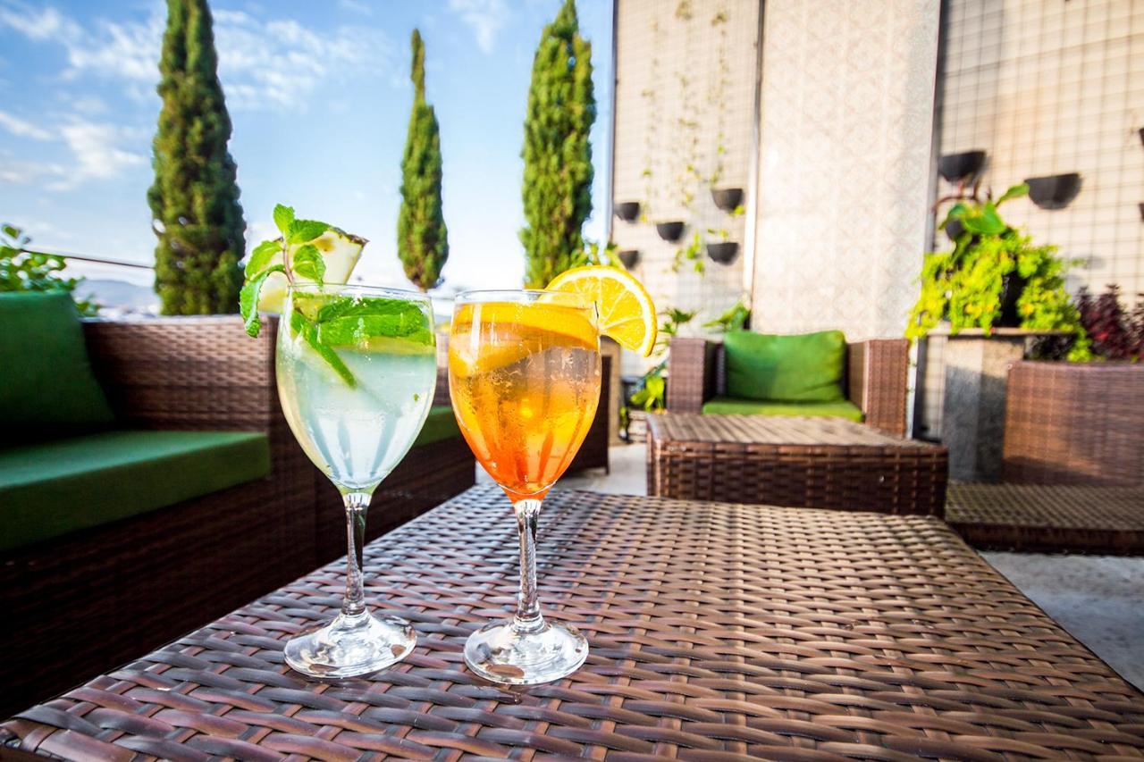 Hotel Golden Park All Inclusive Pocos De Caldas By Nacional Inn Luaran gambar Rooftop bar