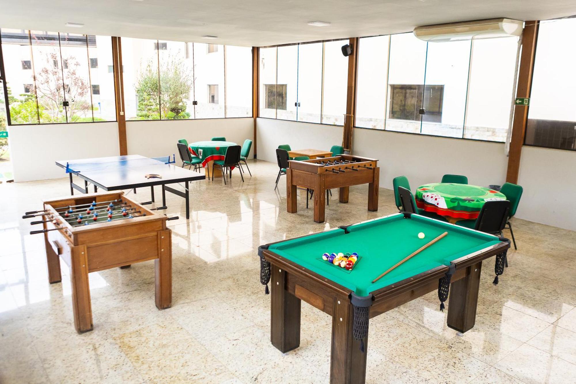 Hotel Golden Park All Inclusive Pocos De Caldas By Nacional Inn Luaran gambar Games room