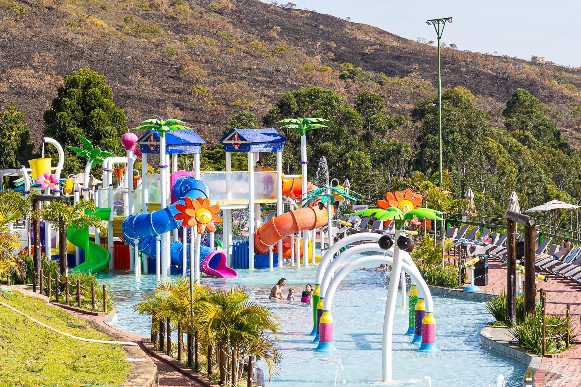 Hotel Golden Park All Inclusive Pocos De Caldas By Nacional Inn Luaran gambar Splash Island